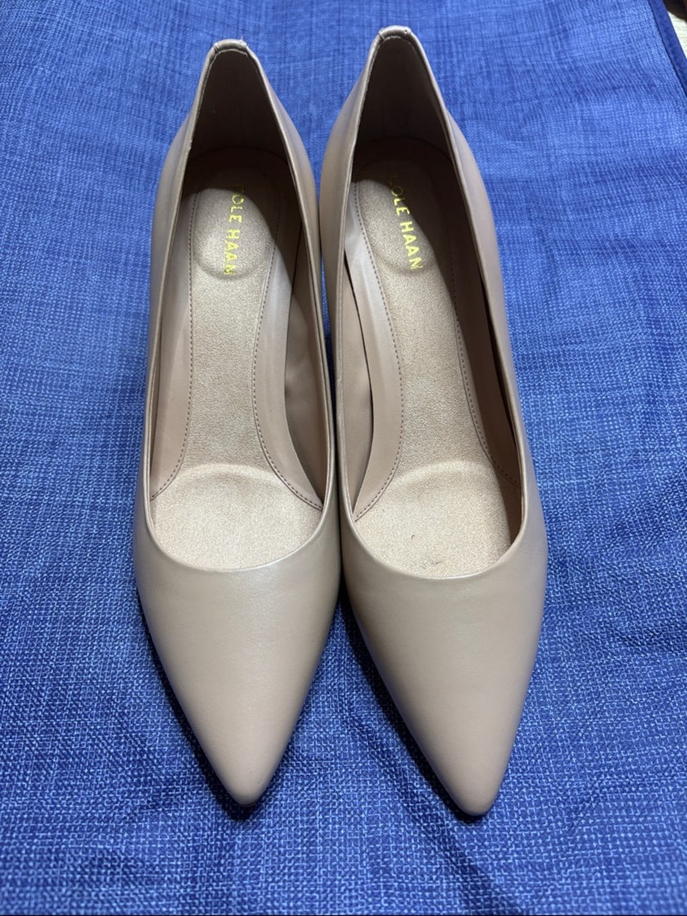 Cole Haan  Go To The Park Blush Leather Pumps 7.5 NWOB
